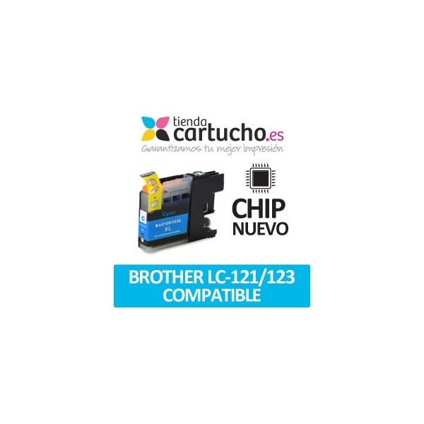 Cartucho Cyan Brother LC-121/123 compatible