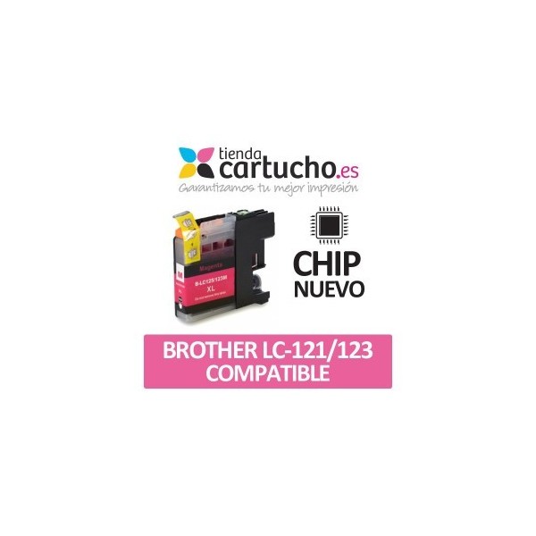 Cartucho Magenta Brother LC-121/123 compatible