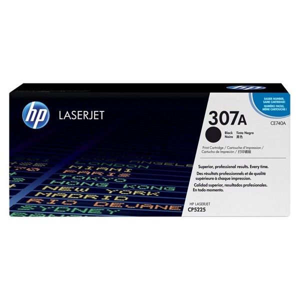 HP Toner CE740A ORIGINAL NEGRO