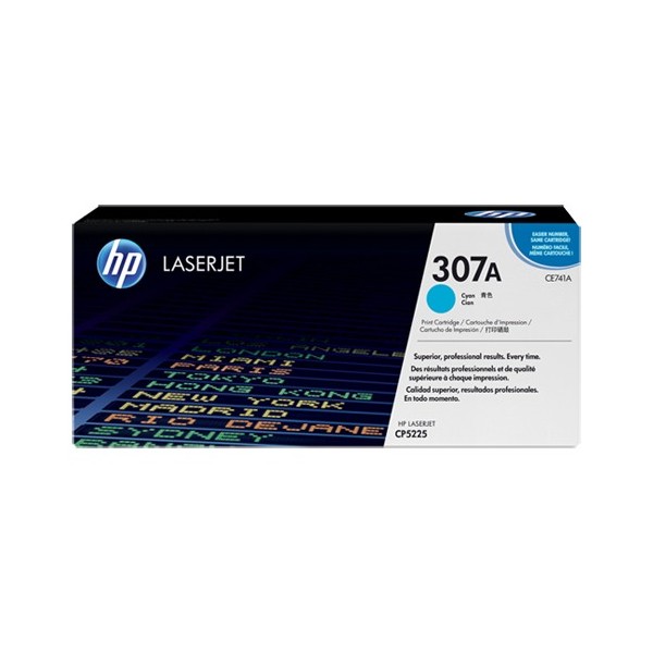 HP Toner CE741A ORIGINAL CYAN