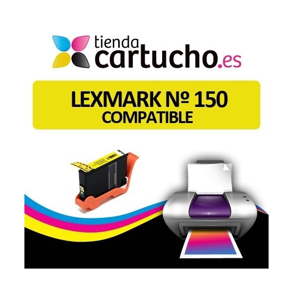 CARTUCHO COMPATIBLE AMARILLO LEXMARK Nº 150XL