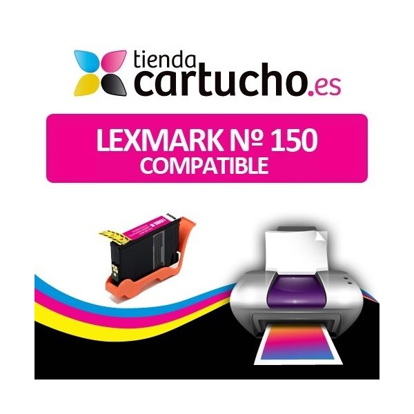 CARTUCHO COMPATIBLE MAGENTA LEXMARK Nº 150XL