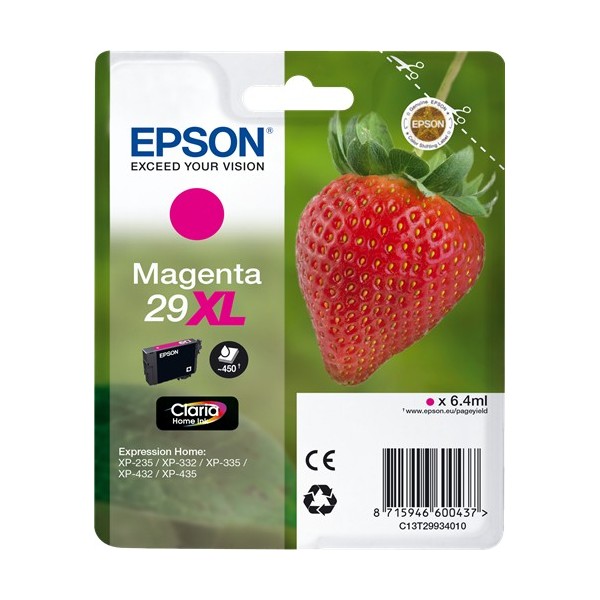 Epson 29XL Magenta, Cartucho de tinta original