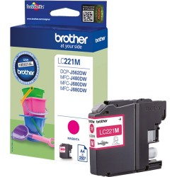 Brother LC221 magenta cartucho de tinta original