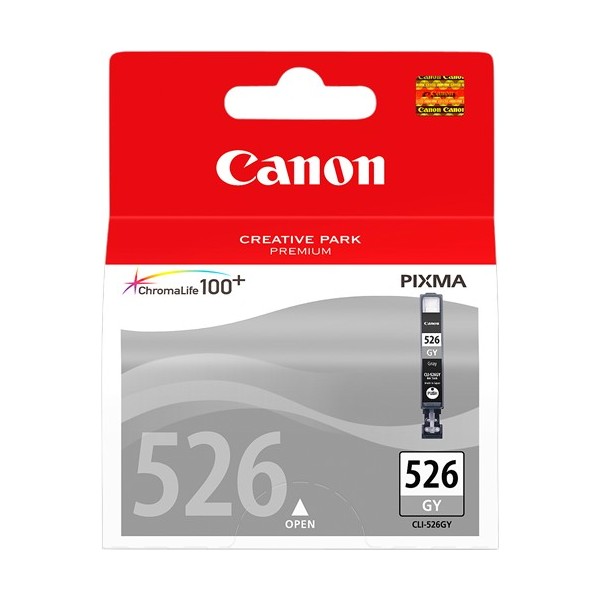 Canon CLI-526GY gris cartucho de tinta original.