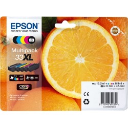 Epson 33XL pack colores, cartuchos de tinta original