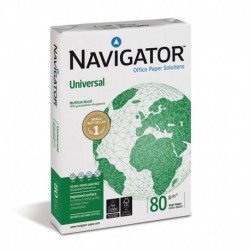 NAVIGATOR PAQUETE 500 HOJAS PAPEL UNIVERSAL FORMATO A4 80 G.A4