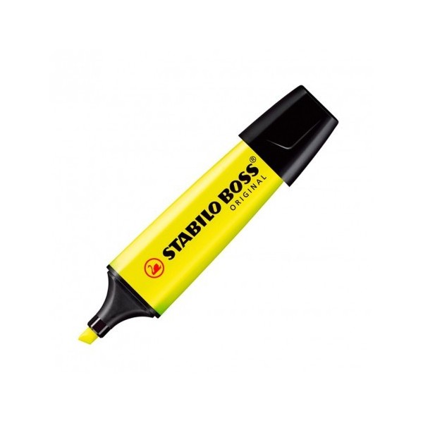 Subrayador Fluorescente Stabilo 70/24 Amarillo