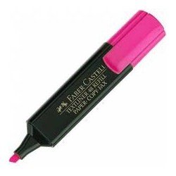 FABER CASTELL MARCADOR FLUORESCENTE TEXTLINER ROSA