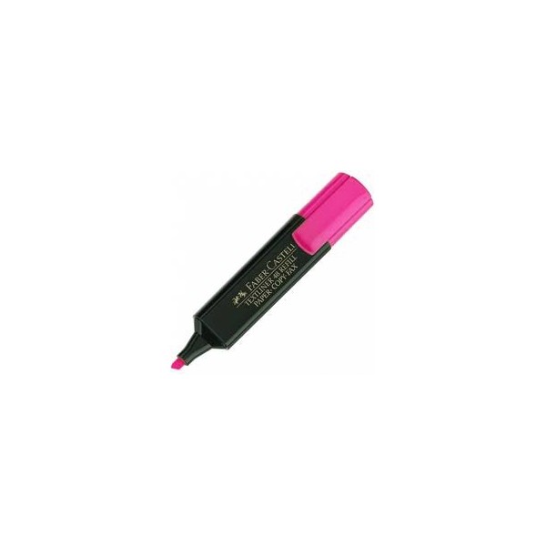 FABER CASTELL MARCADOR FLUORESCENTE TEXTLINER ROSA