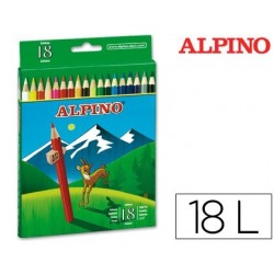 ALPINO ESTUCHE CARTON 18...