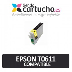 CARTUCHO COMPATIBLE EPSON T0611 NEGRO
