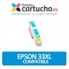 Epson 33XL Compatible Cyan