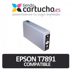 CARTUCHO COMPATIBLE EPSON T7891 NEGRO