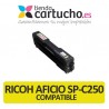 Toner compatible Ricoh Aficio SP-C250 Amarillo