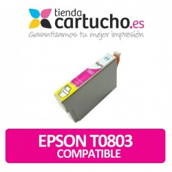 CARTUCHO COMPATIBLE EPSON T0803 MAGENTA