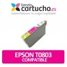 CARTUCHO COMPATIBLE EPSON T0803 MAGENTA