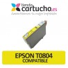 CARTUCHO COMPATIBLE EPSON T0804 AMARILLO