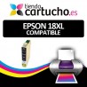 EPSON 18XL NEGRO Compatible ref. T1811 para impresoras Epson Expression Home XP-102, XP-202, XP-205, XP-30, XP-305, XP-405