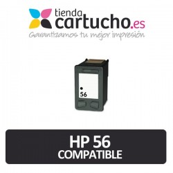 CARTUCHO DE TINTA HP 56 (20ml.) REAMANUFACTURADO PREMIUM (SUSTITUYE CARTUCHO ORIG. REF. C6656AE)