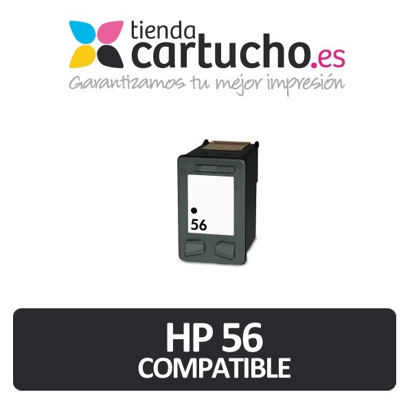 CARTUCHO DE TINTA HP 56 (20ml.) REAMANUFACTURADO PREMIUM (SUSTITUYE CARTUCHO ORIG. REF. C6656AE) CARTUCHO DE TINTA HP 56 (20ml.) REAMANUFACTURADO PREMIUM (SUSTITUYE CARTUCHO ORIG. REF. C6656AE)