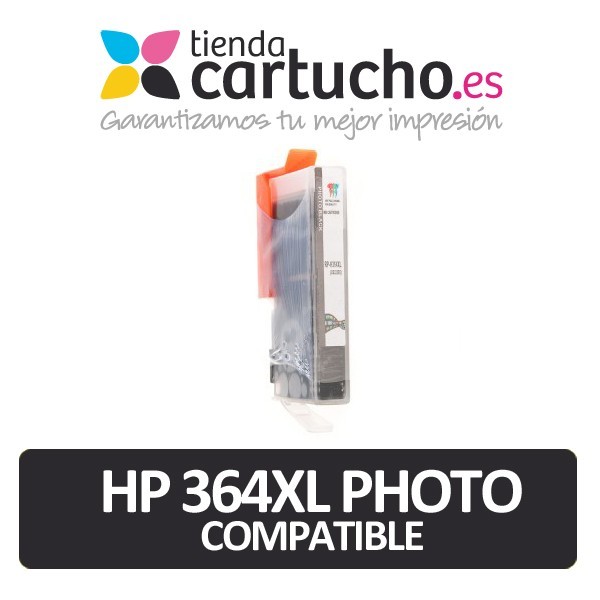 HP 364 XL  PHOTO NEGRO CARTUCHO COMPATIBLE (SUSTITUYE CARTUCHO ORIGINAL REF. CB322EE )