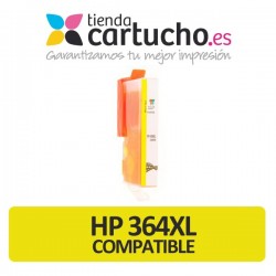 HP 364 XL AMARILLO CARTUCHO COMPATIBLE (SUSTITUYE CARTUCHO ORIGINAL REF. CB325EE )