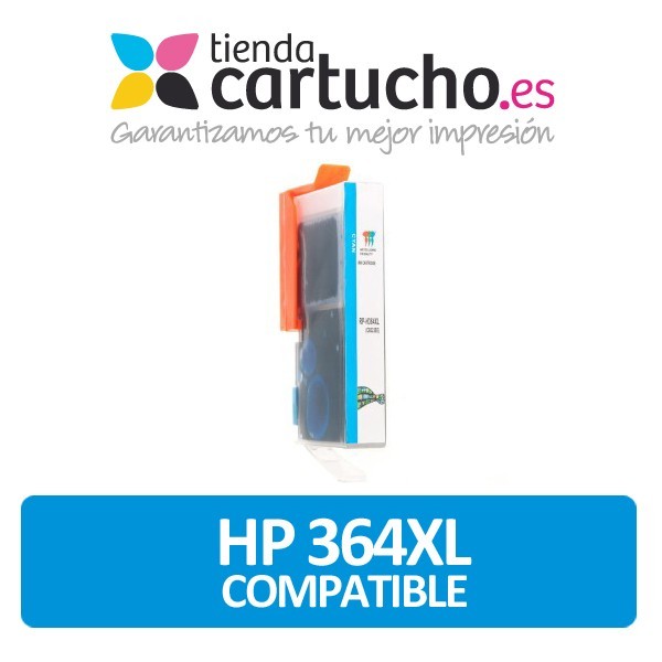 HP 364 XL CYAN CARTUCHO COMPATIBLE (SUSTITUYE CARTUCHO ORIGINAL REF. CB323EE )