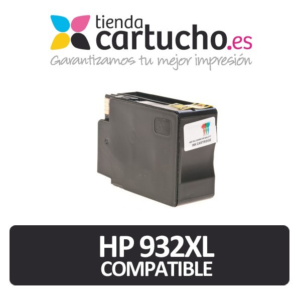 Cartucho HP 932XL NEGRO REMANUFACTURADO PREMIUM compatible con Officejet 6100 / 6600 / 6700