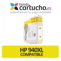 HP 940 XL AMARILLO (30ml.) CARTUCHO RECICLADO CON CHIP (SUSTITUYE CARTUCHO ORIGINAL REF.  C4909AE)