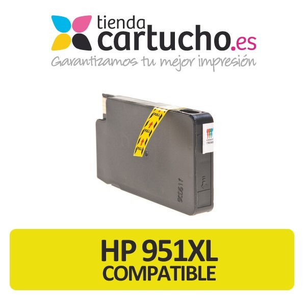 Cartucho HP 951XL AMARILLO REMANUFACTURADO PREMIUM compatible con HP Officejet Pro 8100 / 8600 