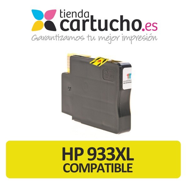 Cartucho HP 933XL AMARILLO REMANUFACTURADO PREMIUM compatible con Officejet 6100 / 6600 / 6700 Cartucho HP 933XL AMARILLO REMANUFACTURADO PREMIUM compatible con Officejet 6100 / 6600 / 6700