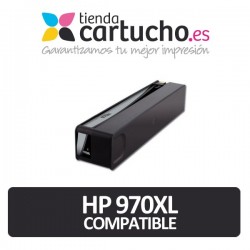 HP 970XL Negro. Cartucho de tinta remanufacturado Premium - Alta capacidad.