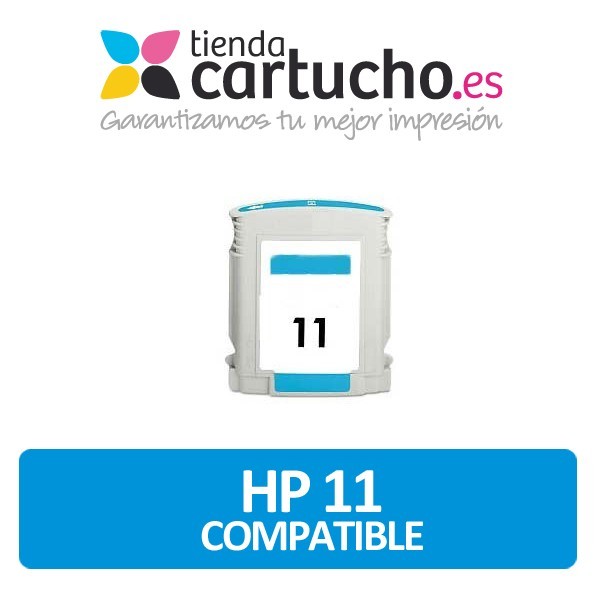 Tinta Compatible HP Nº 11 / C4836AE Cyan