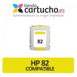 CARTUCHO DE TINTA HP 82XL AMARILLO REMANUFACTURADO PREMIUM (SUSTITUYE CARTUCHO ORIGINAL REF. C4913A)