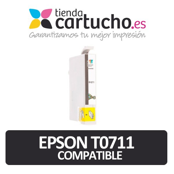 CARTUCHO COMPATIBLE EPSON T0711 NEGRO