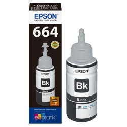 EPSON T6641 NEGRO BOTELLA DE TINTA ORIGINAL (C13T66414A)