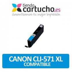 CARTUCHO COMPATIBLE CANON CLI 571 XL ALTA CAPACIDAD CYAN 