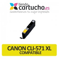 CARTUCHO COMPATIBLE CANON CLI-571XL ALTA CAPACIDAD AMARILLO