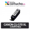 CARTUCHO COMPATIBLE CANON PGI-570 XL ALTA CAPACIDAD NEGRO