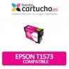 Cartucho compatible Epson T1573 Magenta