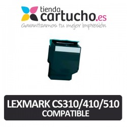 Toner Lexmark CS310/CS41/CS510 negro compatible