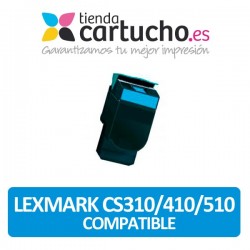 Toner Lexmark CS310/CS41/CS510 cyan compatible