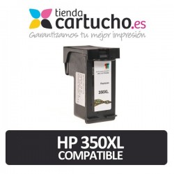 CARTUCHO DE TINTA HP 350XL (27ml.) REMANUFACTURADO PREMIUM (SUSTITUYE CARTUCHO ORIGINAL REF. CB336EE)