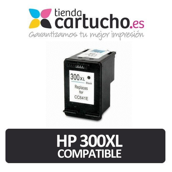 CARTUCHO DE TINTA HP 300XL NEGRO REMANUFACTURADO (SUSTITUYE CARTUCHO ORIGINAL REF. CC641EE)