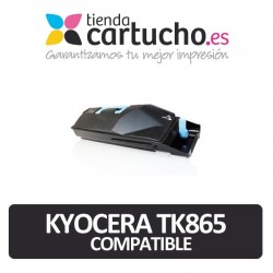 CARTUCHO DE TONER KYOCERA TK-865 NEGRO COMPATIBLE