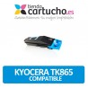 CARTUCHO DE TONER KYOCERA TK-865 CYAN COMPATIBLE