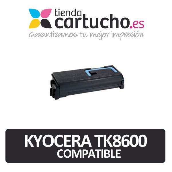 CARTUCHO DE TONER KYOCERA TK-8600 NEGRO COMPATIBLE