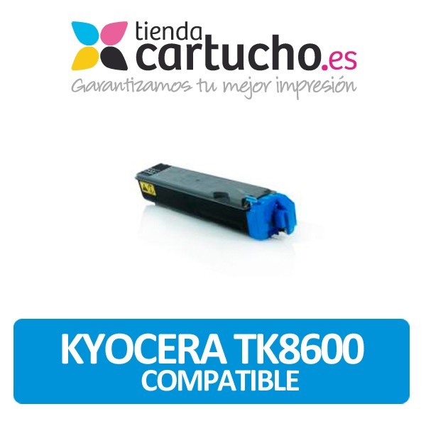 CARTUCHO DE TONER KYOCERA TK-8600 CYAN COMPATIBLE
