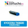 CARTUCHO DE TONER KYOCERA TK-8600 CYAN COMPATIBLE